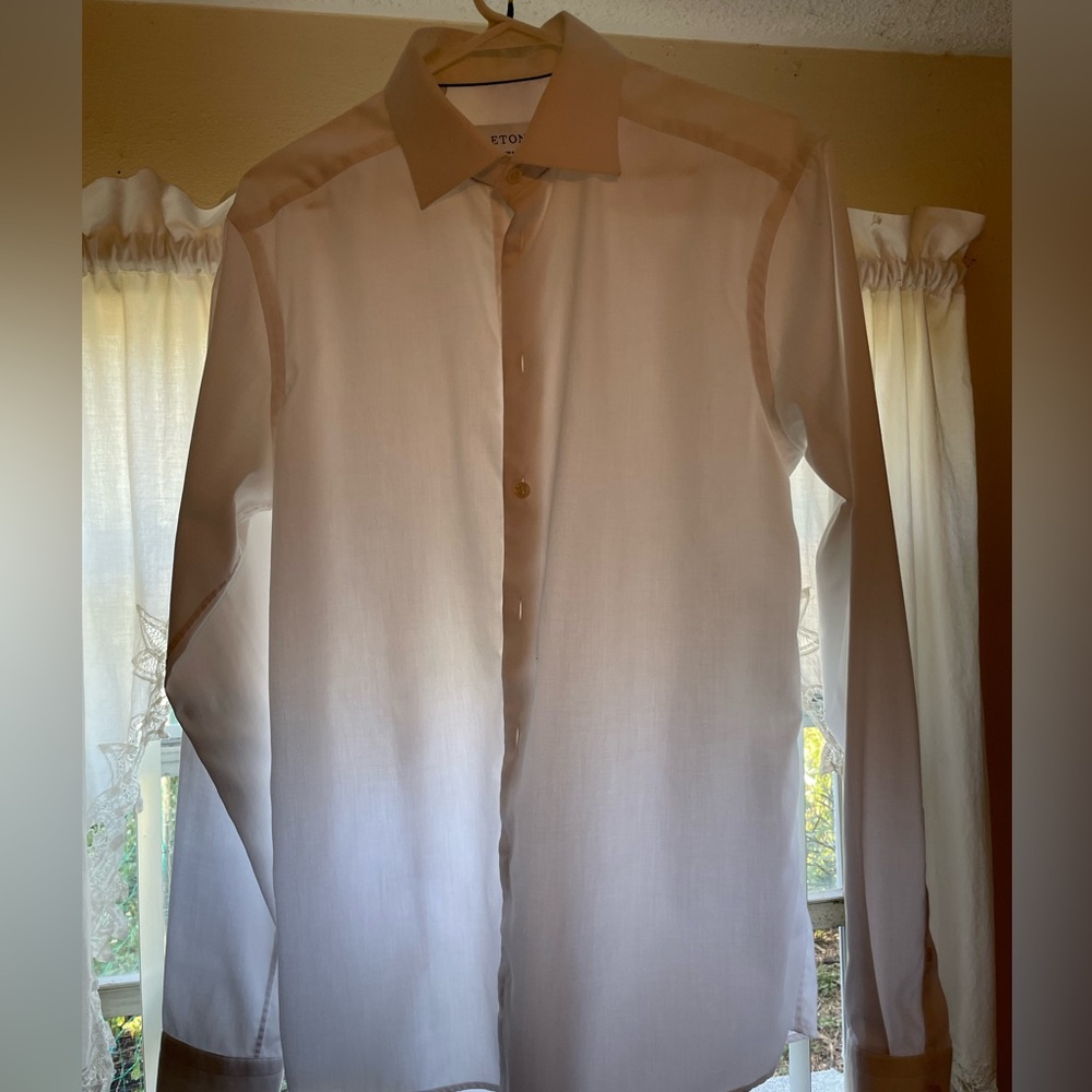 Eton Super Slim dress shirt Size 40 15 3/4 (15.75)